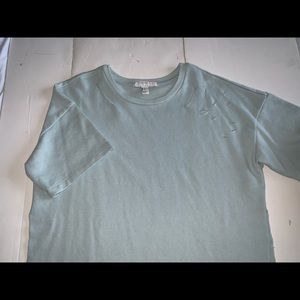 Blue/Green Torn Shirt